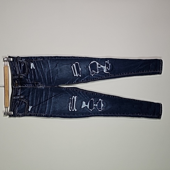 AMERICAN Eagle next level stretch size 2 high rise jeggings - Picture 1 of 8